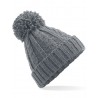 Winter hat - mod. B480:Light Grey, 100% acrylic, One Size